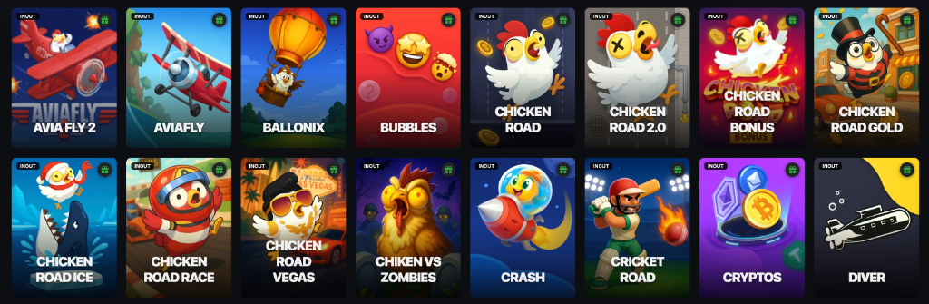 Краш-игры в Sneket Casino: Aviafly, Chicken Road, Crash, Bubbles, Cricket Road